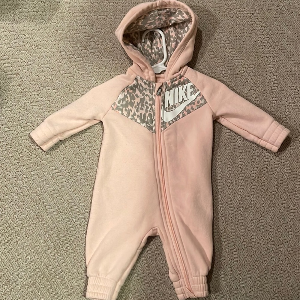 Nike Baby Girl Fleece Lined Bodysuit